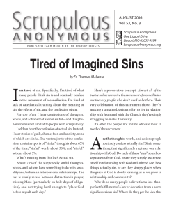 Tired of Imagined Sins