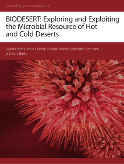 BIODESERT: Exploring and Exploiting the Microbial