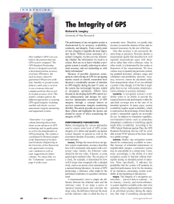 The Integrity of GPS