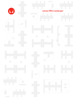 Canvas Office Landscape brochure