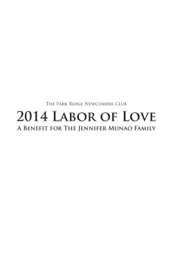 A Benefit For The Jennifer Munao Family