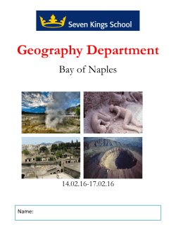 Bay of Naples Itinerary