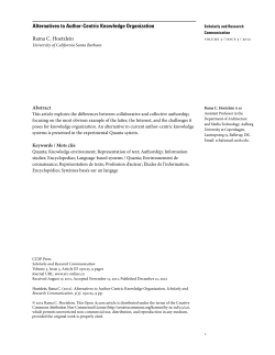 Print this article - Scholarly and Research Communication