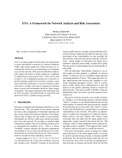 EVA: A Framework for Network Analysis and Risk