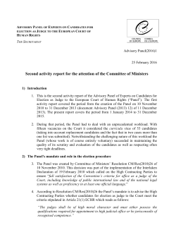 2 - Coe - Council of Europe