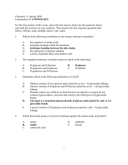 Chemistry 11 Spring 2009 Examination #5