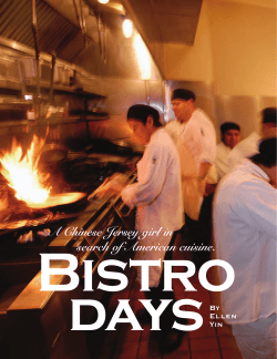 A Chinese Jersey girl in search of American cuisine.