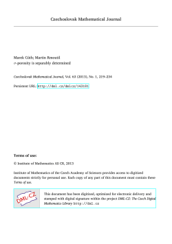 $\ sigma $-porosity is separably determined