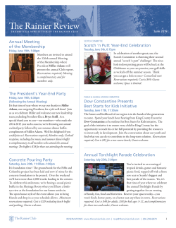 The Rainier Review
