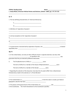 L. Sandy Maisel, American Political Parties and Elections