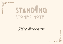 Download... - Standing Stones Hotel