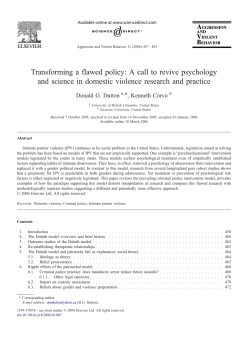Transforming a flawed policy: A call to revive psychology and