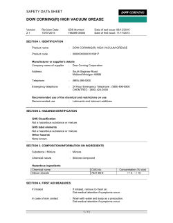 DOW CORNING(R) HIGH VACUUM GREASE