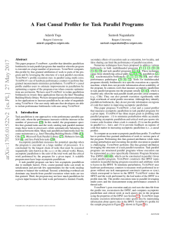 A Fast Causal Profiler for Task Parallel Programs