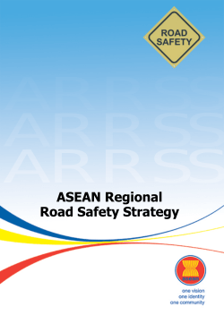 2016 ASEAN Regional Road Safety Strategy