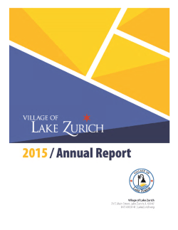 Page - Village of Lake Zurich