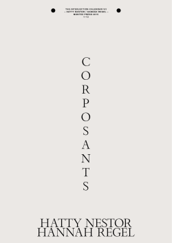 HATTY NESTOR HANNAH REGEL C O R P O S A N T S