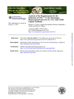 Ligand Antibody Hyporesponsiveness by Ex Vivo Anti