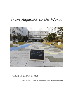 from Nagasaki to the World