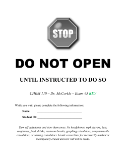 110_Exam5_McCorkle_SP16_Key