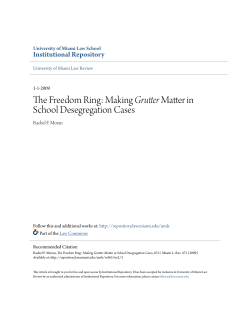 Making Grutter Matter in School Desegregation Cases