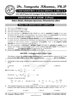Obj-Atomic Structure-2
