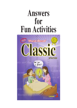 Classic Stories Level 2