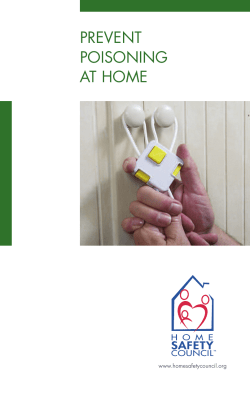 Poison Prevention Booklet