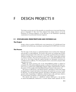 F DESIGN PROJECTS II