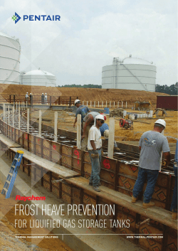 FROST HEAVE PREVENTION