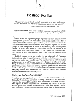 Political Parties - jb