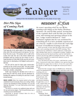The Lodger - The Lodge At Old Trail