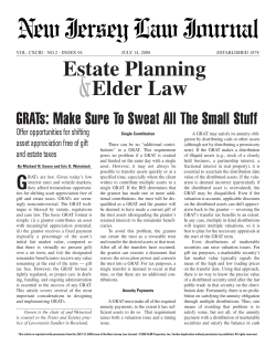 GRATs: Make Sure To Sweat All The Small Stuff
