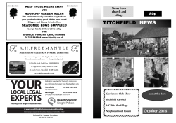 titchfield news - St Peters Church Titchfield