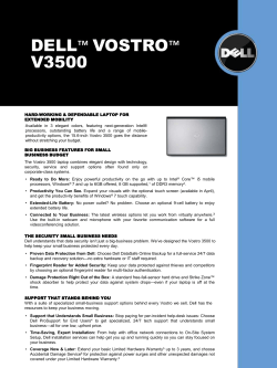 dell&trade; vostro&trade; v3500 - E-pood