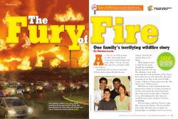 One family`s terrifying wildfire story By Kristin Lewis