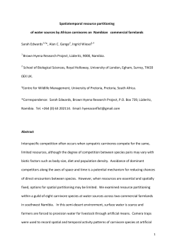 Spatiotemporal resource partitioning of water sources by African
