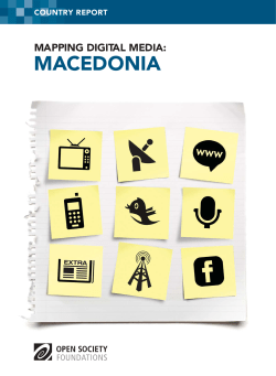 macedonia - Open Society Foundations