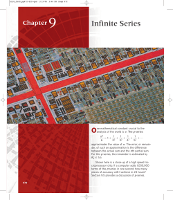 Infinite Series