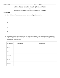 Romeo and Juliet, Act III