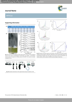 Journal Name ARTICLE - Royal Society of Chemistry