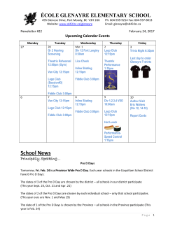 Newsletter 22 Feb 23 2017