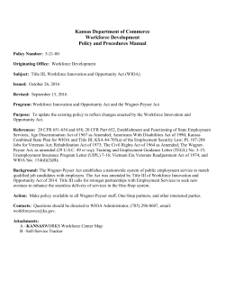 5-21-00 Wagner-Peyser Labor Exchange Services