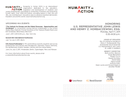 honoring us representative john lewis and henry z. horbaczewski, esq.