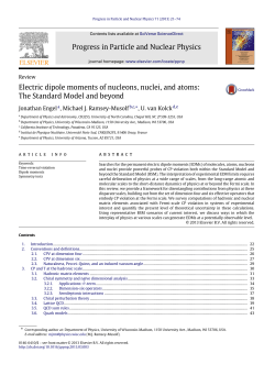 Electric dipole moments of nucleons, nuclei, and atoms