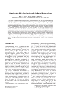 Modeling the Rich Combustion of Aliphatic Hydrocarbons