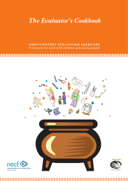 The Evaluator s Cookbook