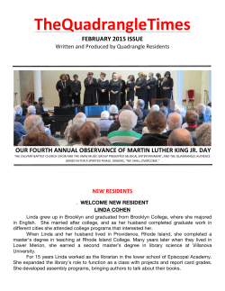 TheQuadrangleTimes - Sunrise Senior Living