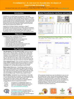 PowerPoint template for a scientific poster