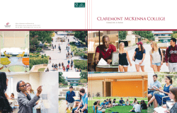 CMC Viewbook - Claremont McKenna College